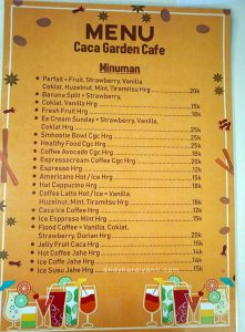 caca garden cafe