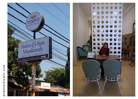 salon dan spa muslimah di lombok
