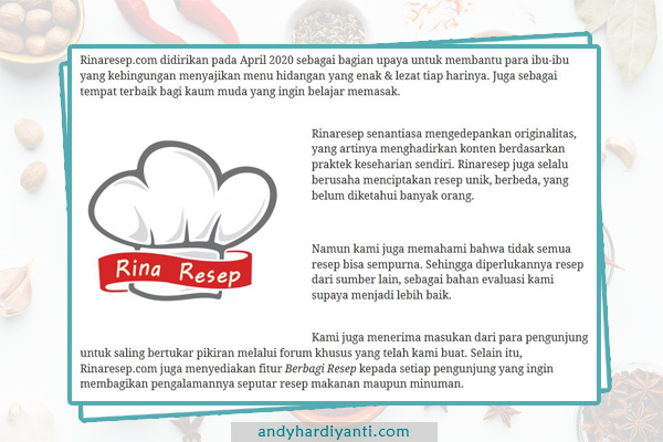 Resep Masakan Rinaresep.com