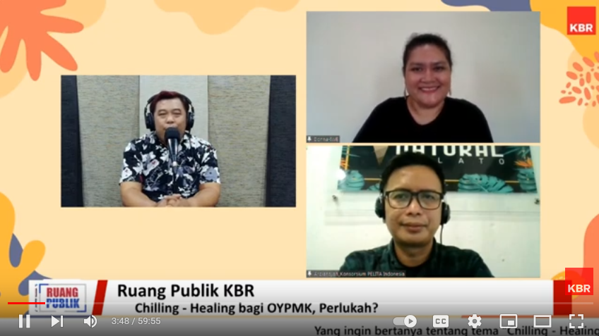 chilling dan healing bagi OYPMK