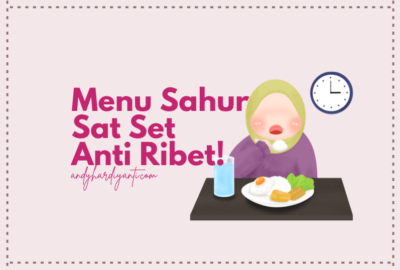 Menu sahur praktis